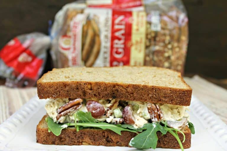 Chicken Sandwich- Waldorf Chicken Salad-Thrifty Recipes