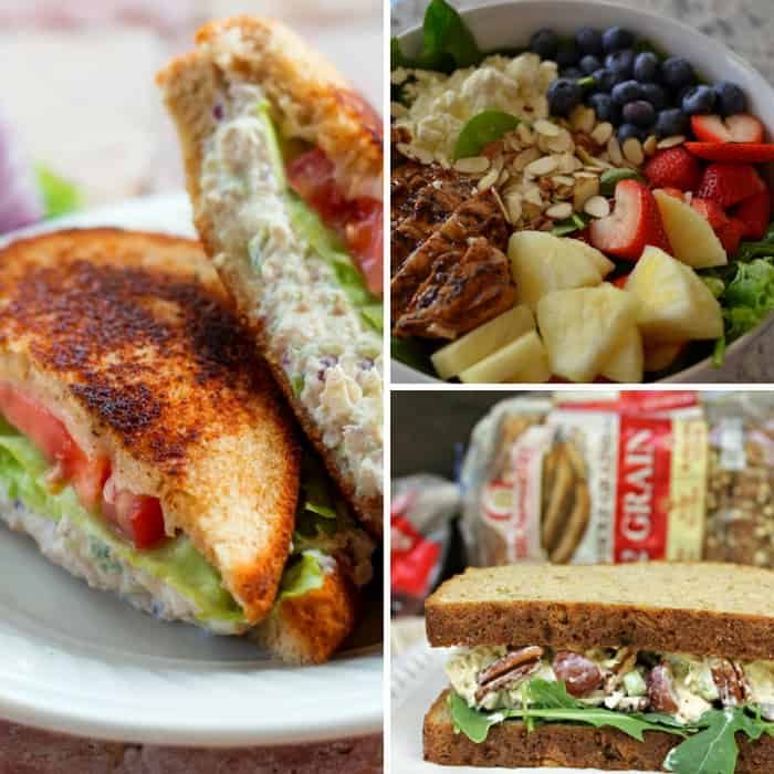 chicken sandwich and salad recipes