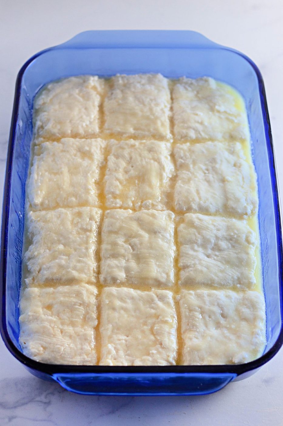butter biscuits in a pan