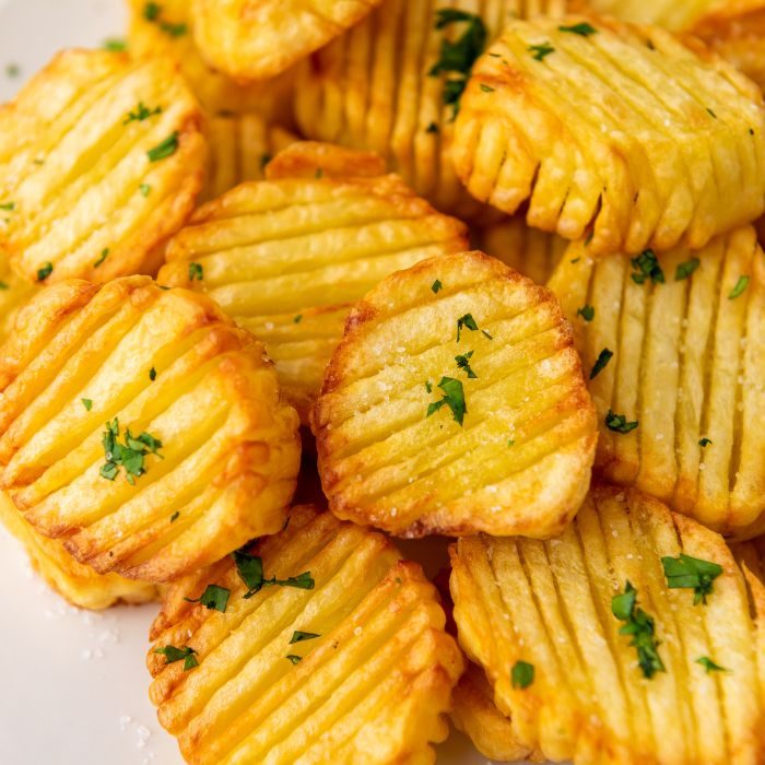 Accordion Potatoes Air Fryer or Oven Method