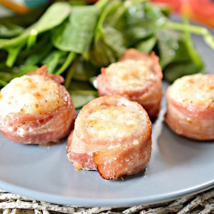 Air Fryer Bacon Wrapped Scallops