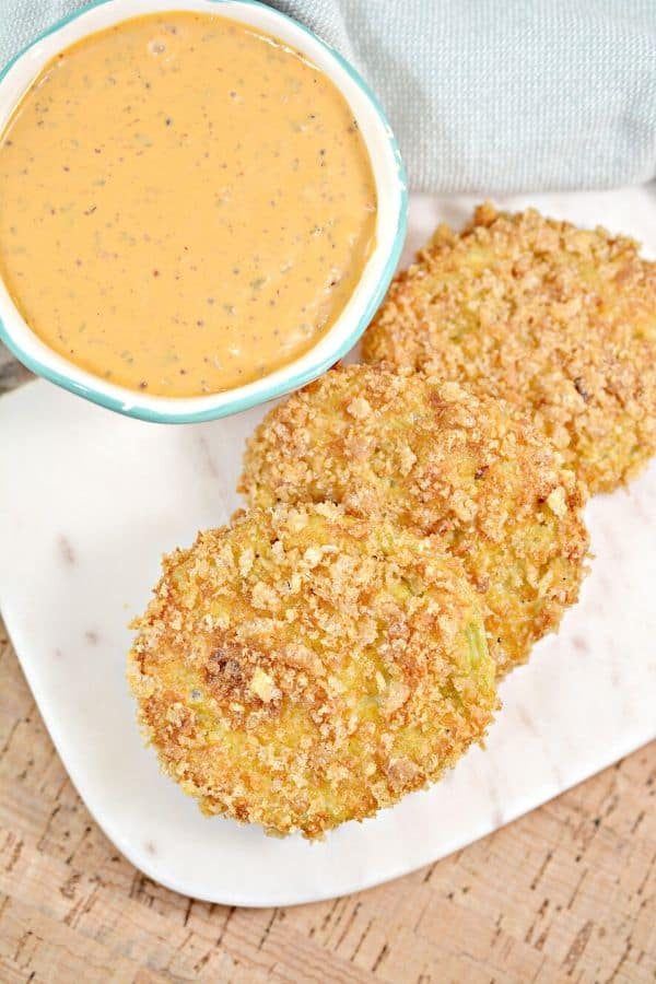 Crunchy Air Fryer Fried Green Tomatoes