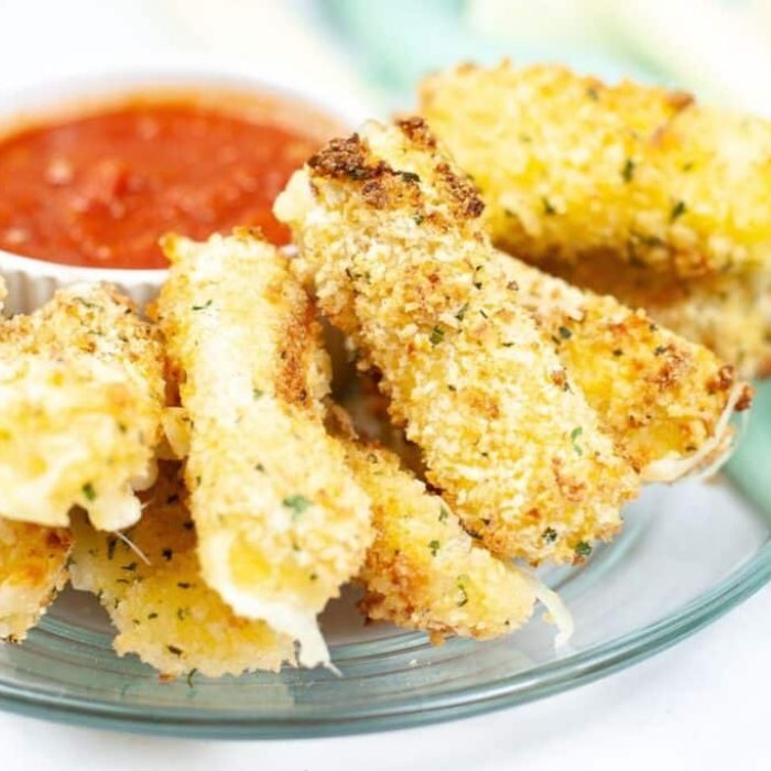Air Fryer Mozzarella Sticks