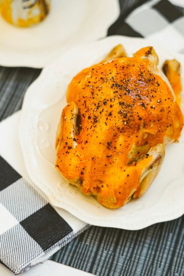 Juicy Buffalo Beer Can Cornish Hen