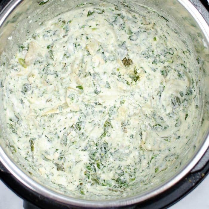 Spinach Artichoke Dip Instant Pot