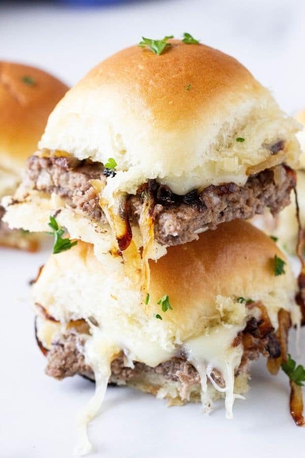 Patty Melt Beef Sliders