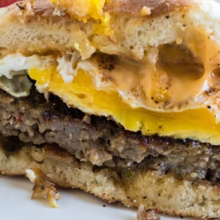 Blackstone Breakfast on a Bun