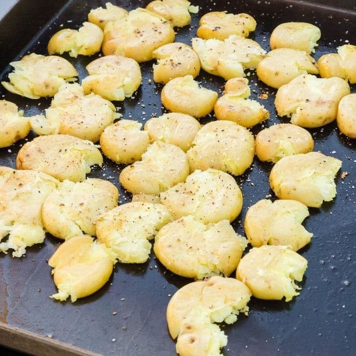 Blackstone Smashed Potatoes