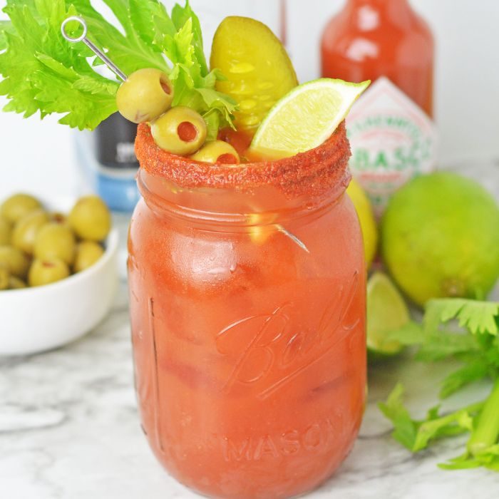 Bloody Maria with Tequila