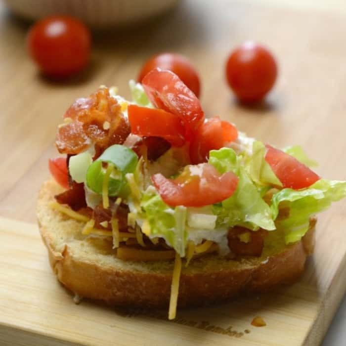 BLT Dip | Bacon, Lettuce, Tomato Dip