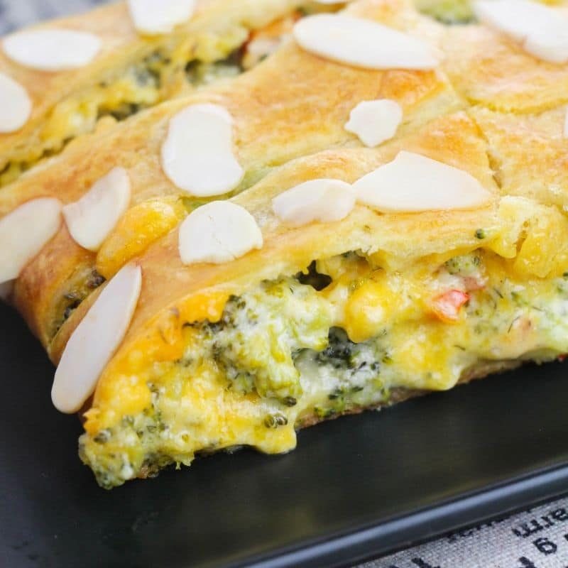 Broccoli Braid with Crescent Rolls