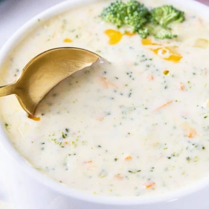Crockpot Or Ninja Foodi Broccoli Cheese Soup