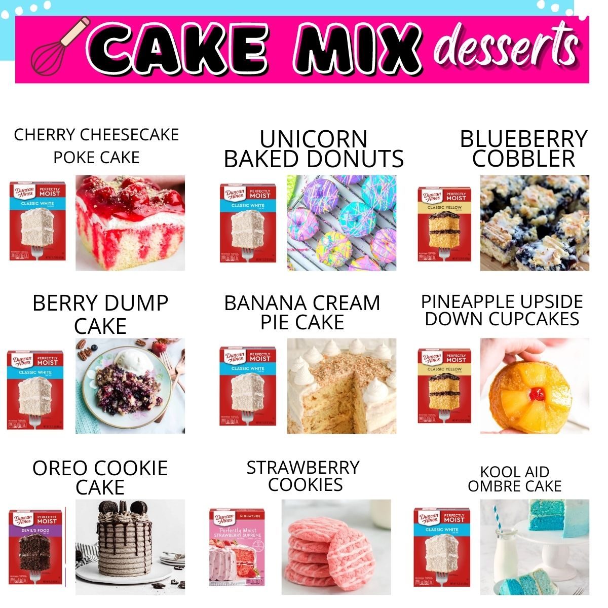 45+ Cake Mix Recipes You Have To Try