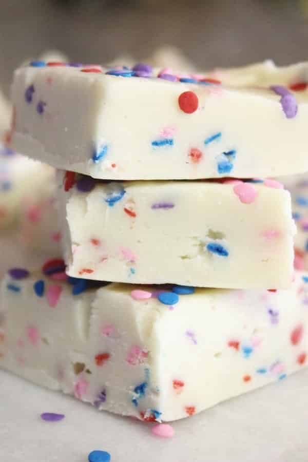 Cake Batter Fudge
