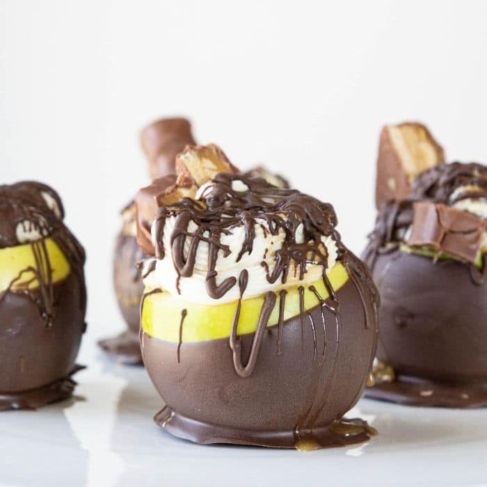 Cheesecake Stuffed Apples