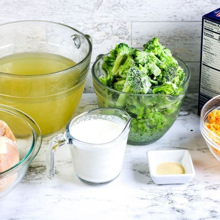 Instant Pot cheese Chicken Pasta with Broccoli