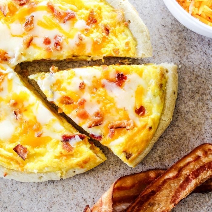 Chef Mickey’s Breakfast Pizza