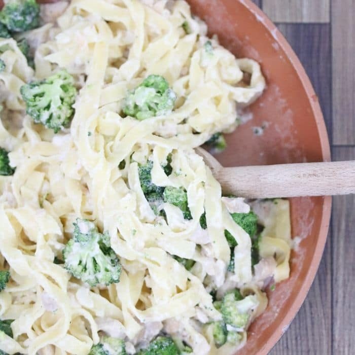 Classic One Pot Chicken Alfredo