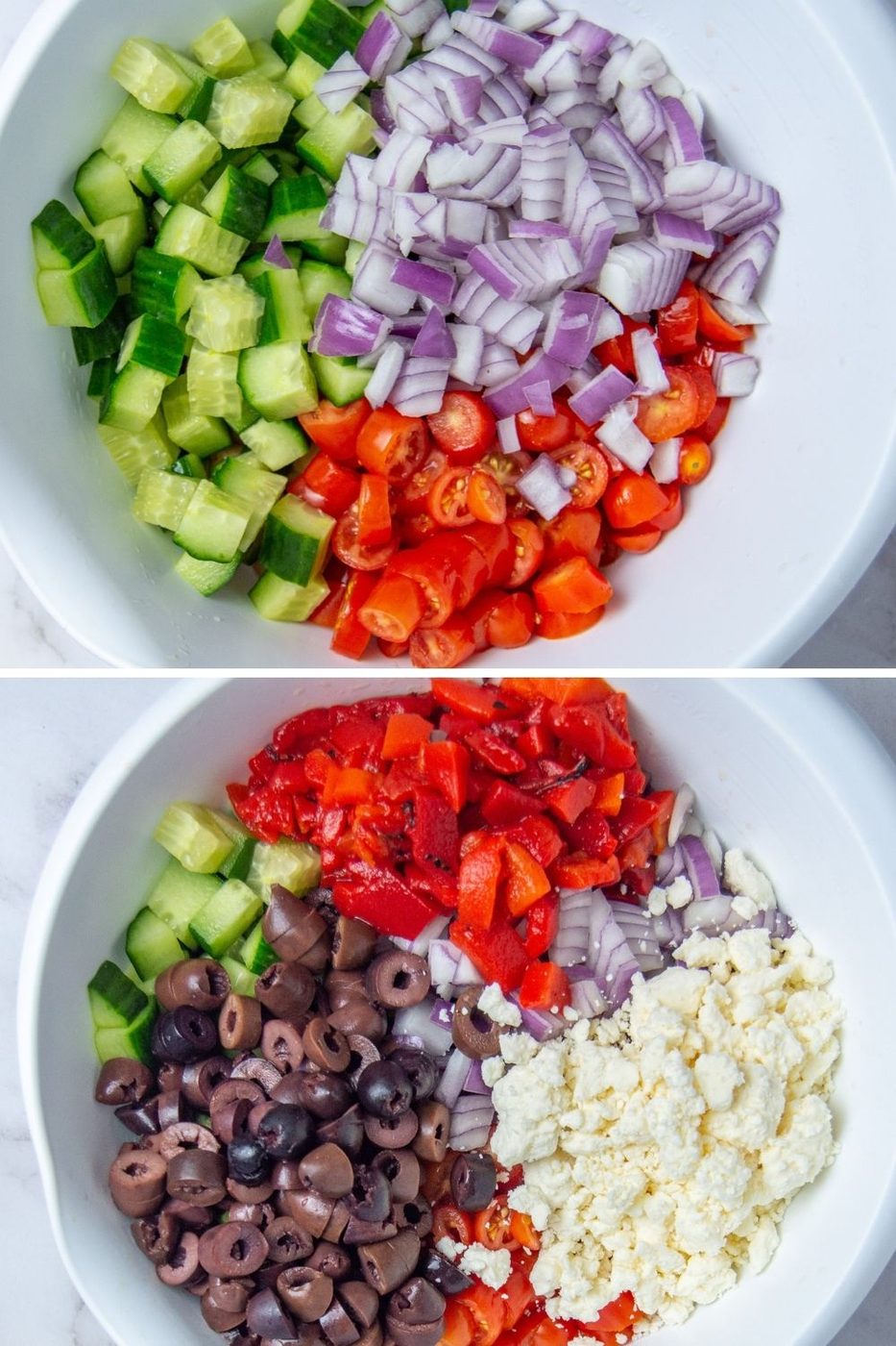 steps on how to make chickpea salad 