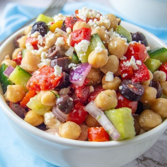 Mediterranean Chickpea Salad