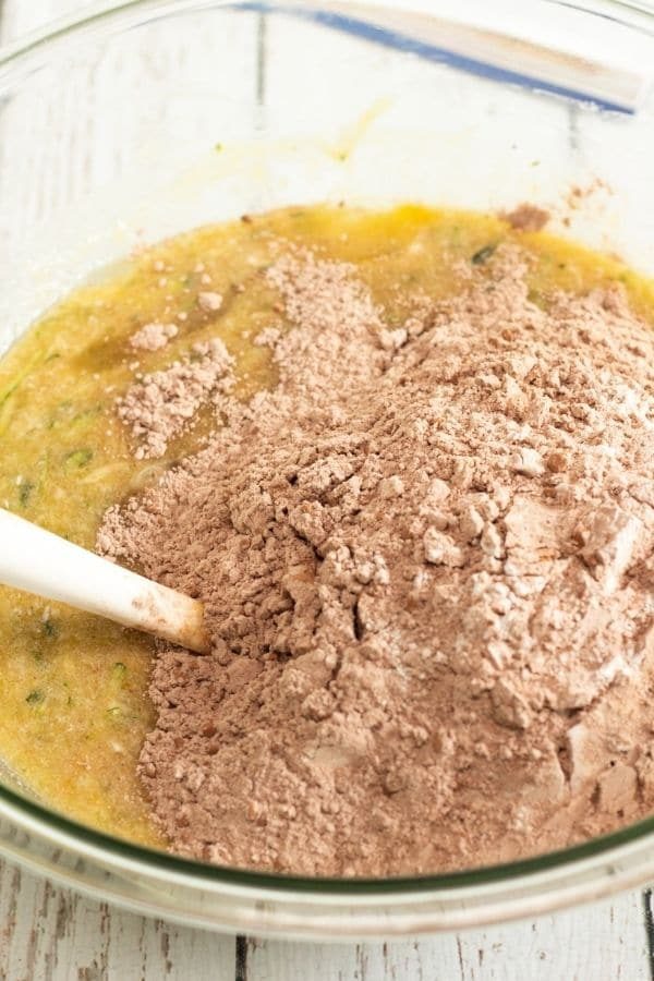 cupcake batter in a bowl