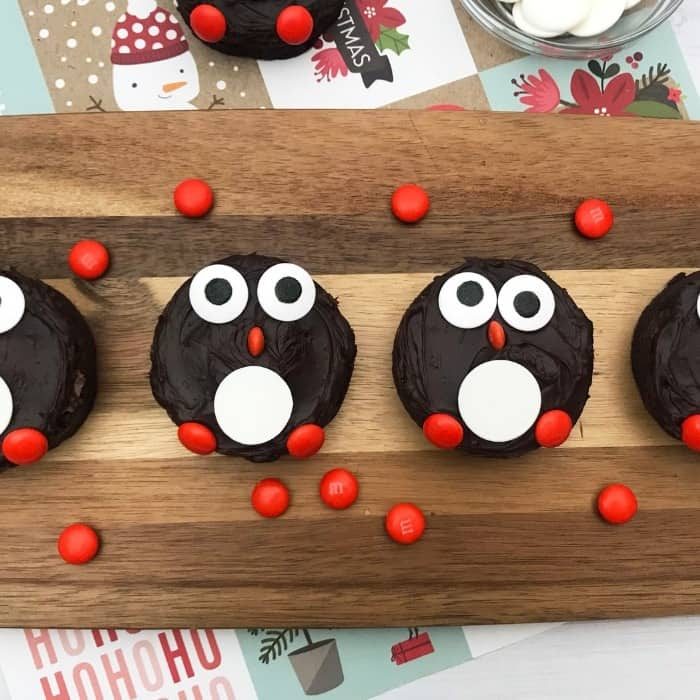 Penguin Brownies | Kid Friendly Christmas Treats