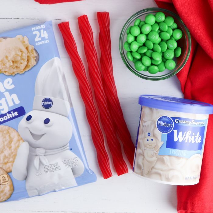 Christmas Wreath Sugar Cookies