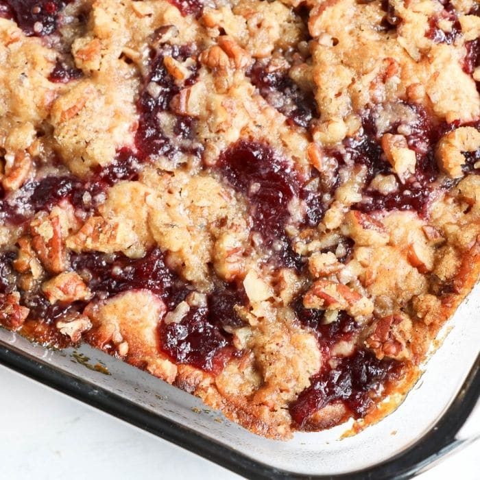 Cranberry Banana Coffee Cake