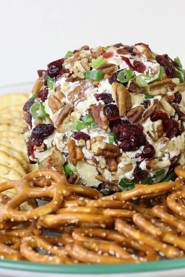 And Tasty Cranberry Cheese Ball