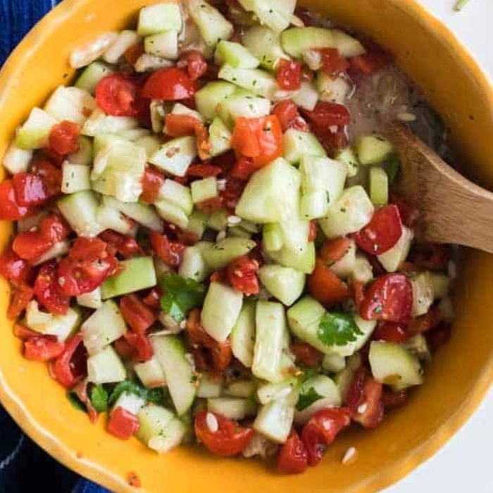 Zesty Fresh Cucumber Salsa