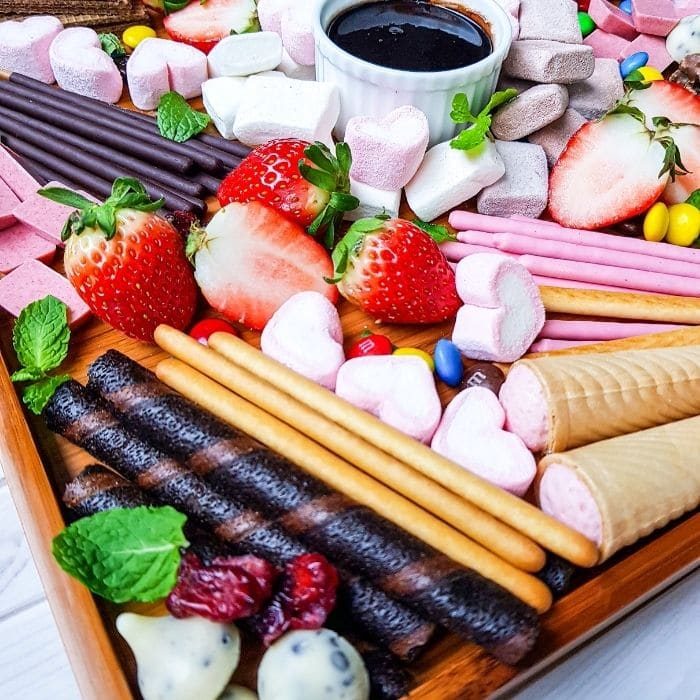Valentine’s Day Dessert Charcuterie Board