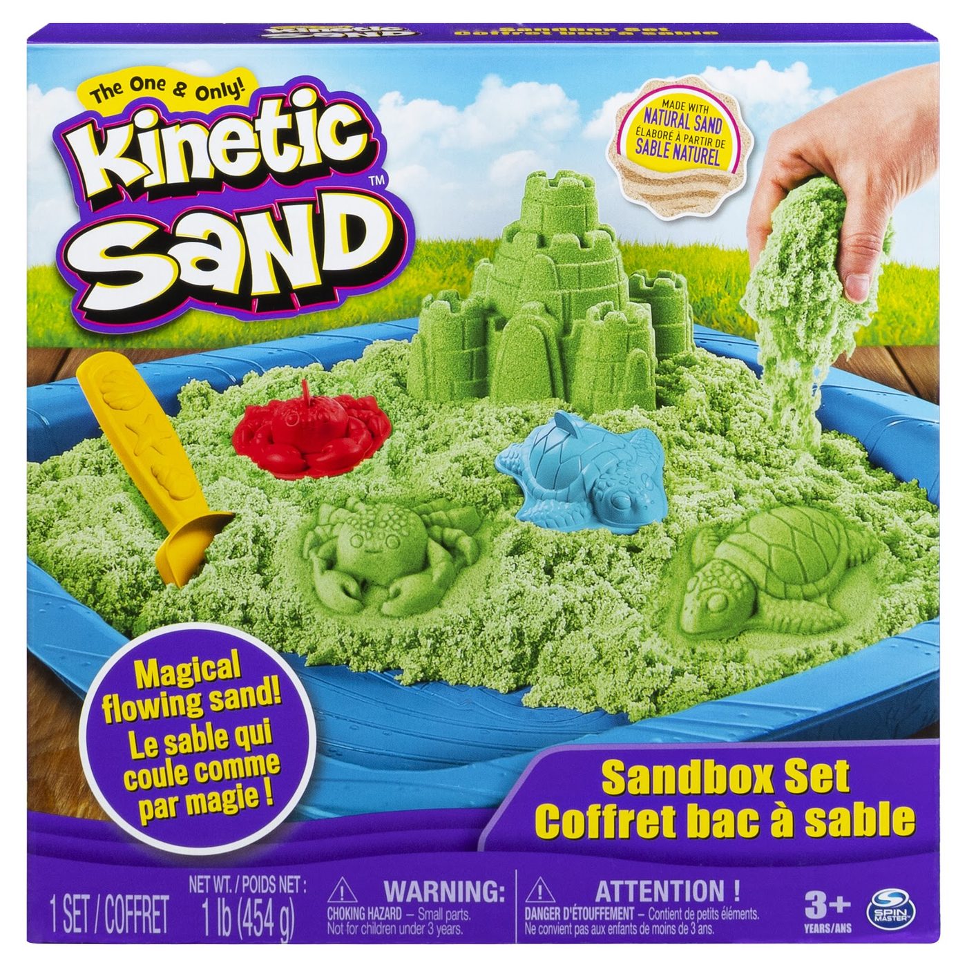 Kinetic Sand Sandbox Set