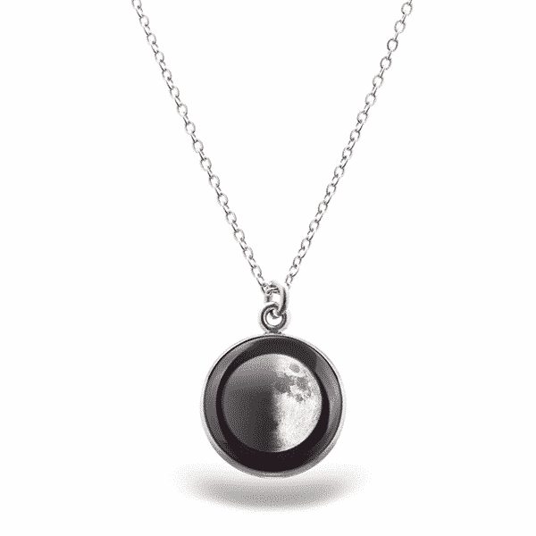 moon phase necklace