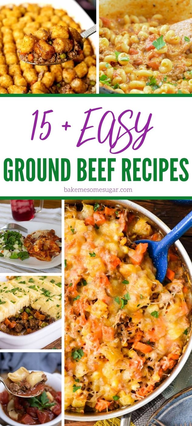 easy dinner recipes with ground beef