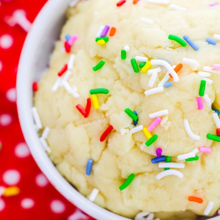 Edible Sugar Cookie Dough