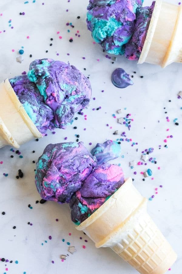 No-Churn Galaxy Ice Cream
