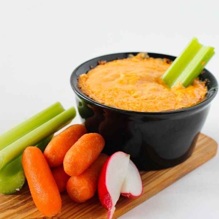Crockpot Buffalo Chicken Dip