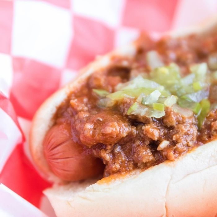 Crockpot Hot Dog Chili