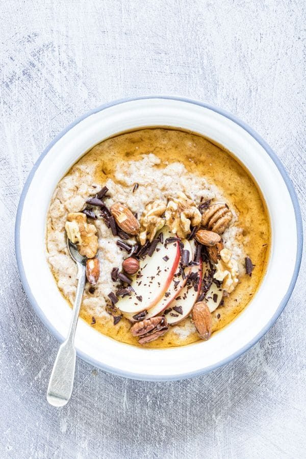 Instant Pot Apple Cinnamon Oatmeal