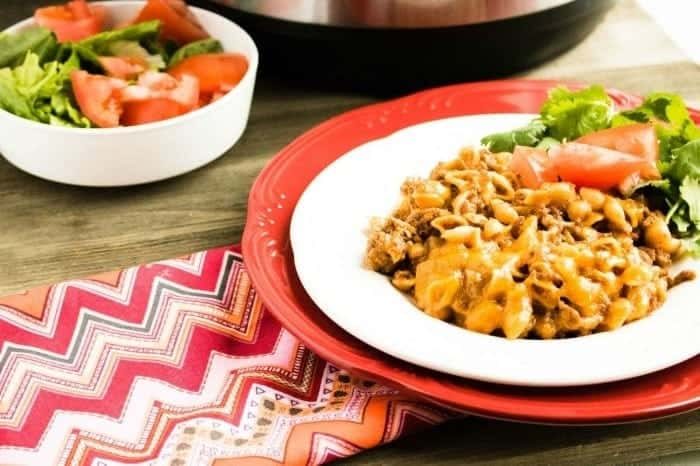 Instant Pot cheese Taco Pasta Dish Perfect For Taco Tuesday