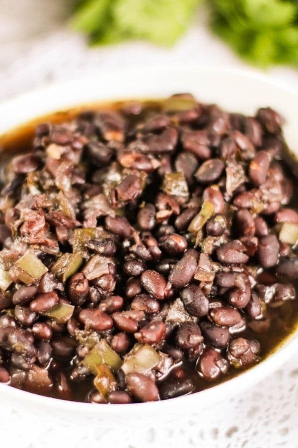 No Soak Instant Pot Cuban Black Beans