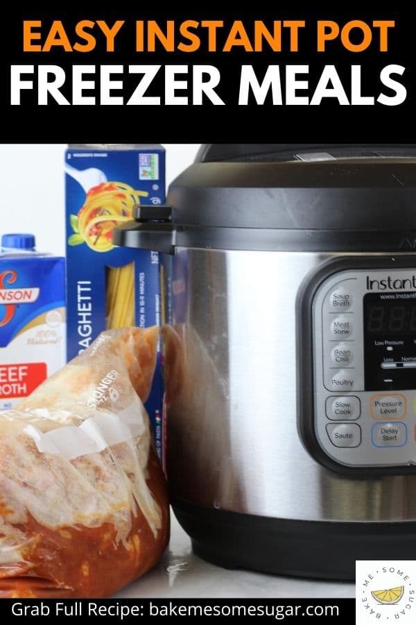 Instant Pot Freezer Meals