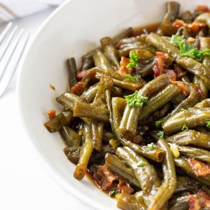 Instant Pot Green Beans with Bacon