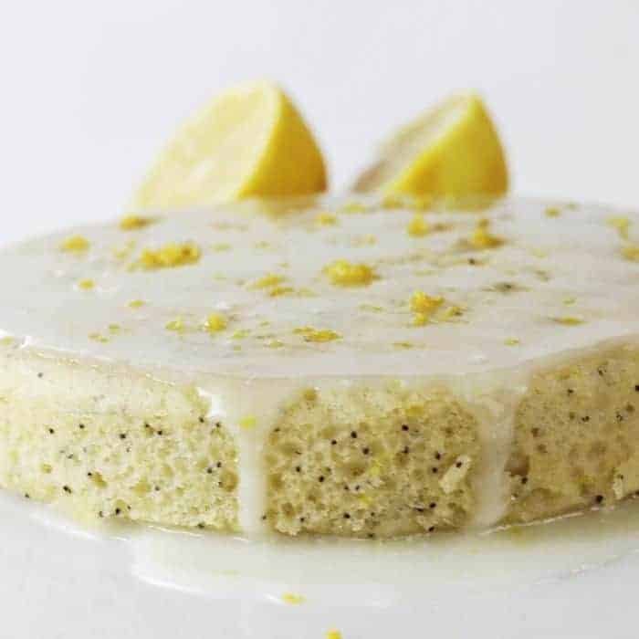 Instant Pot Lemon Poppy Seed Cake