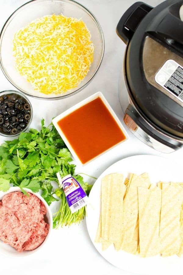 Cheesy Instant Pot Mexican Casserole