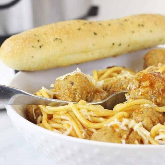 Instant Pot Spaghetti & Meatballs