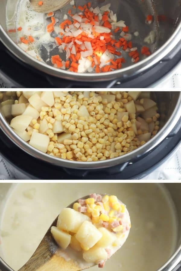 Instant Pot Potato Corn Chowder