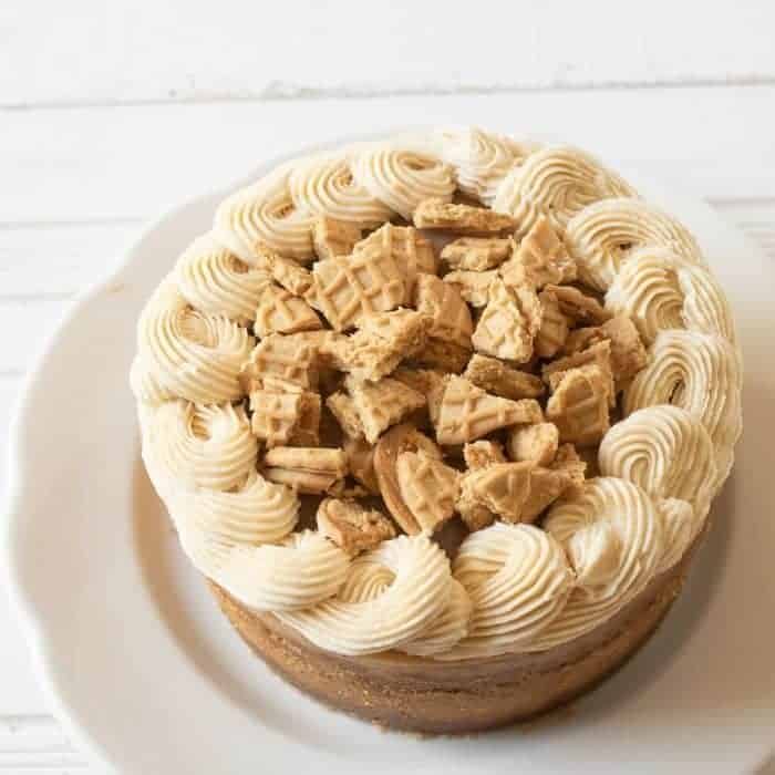 Instant Pot Peanut Butter Cheesecake and Nutter Butter Cookies