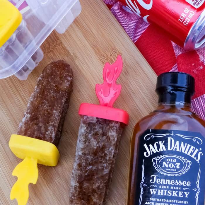 Jack & Coke Boozy Frozen Ice Pops – Cool Down This Summer