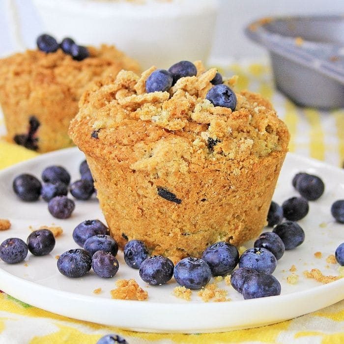 Jumbo Blueberry Cinnamon Toast Crunch Muffins